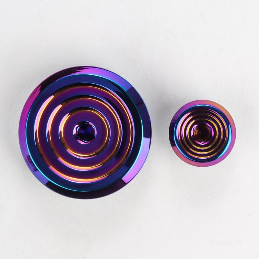 スズキ用 M13 M36 ジェネレーターカバー クランクケースカバー キャップセット ステンレス FI- CNC__C1 焼チタンカラー TH0738 | スズキ | 03