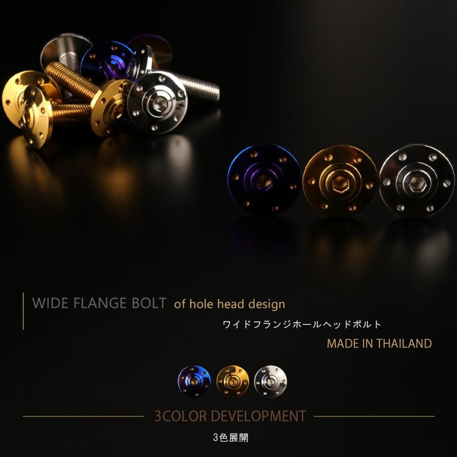 M10×40mm P1.25 ボタンボルト ワイドフランジ ホールヘッド ステンレス SUS304 シルバー TR0308 | ブランド登録なし | 02