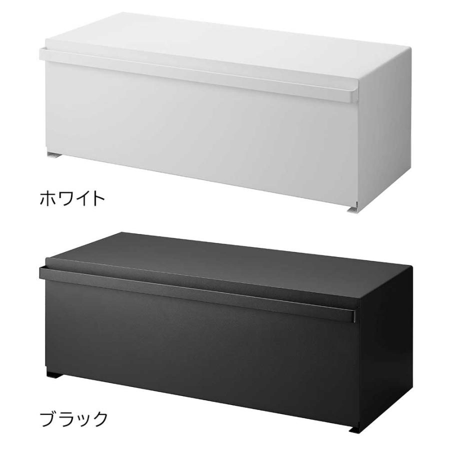 tower ブレッドケース タワー ワイド 山崎実業 ホワイト ブラック パン