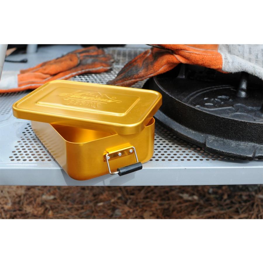 アルミ 弁当箱 ジェントルメンズハードウェア ランチティン LUNCH TIN シルバー ランチボックス アルミニウム メンズ お弁当箱