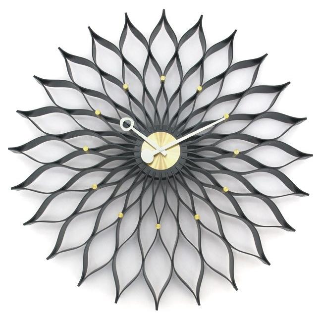 ヴィトラ 正規品 ジョージネルソン ブラックアッシュ サンフラワークロック サンフラワークロック φ75cm / ブラック アッシュVitra