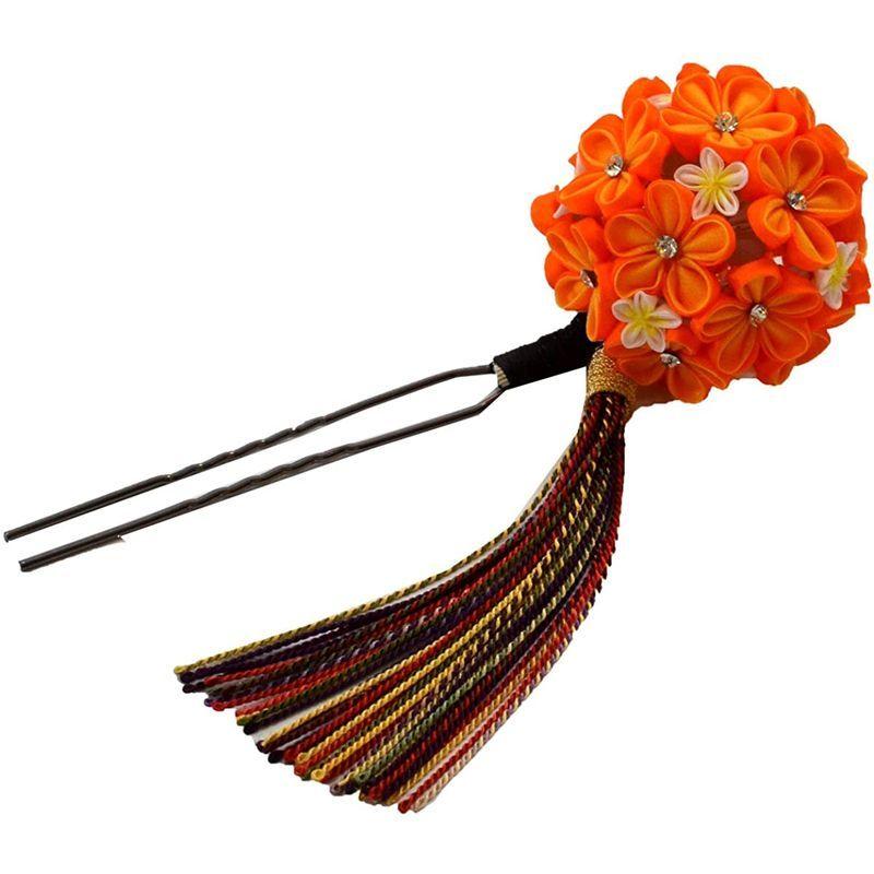 激安正規 髪飾り コサージュ 花 つまみ リボン つまみ細工 白 日本製 正絹成人式 振袖 卒業式 袴 結婚式 着物 和装 浴衣 七五三 Sin395 かんざし 髪飾り Www Roscoes Net