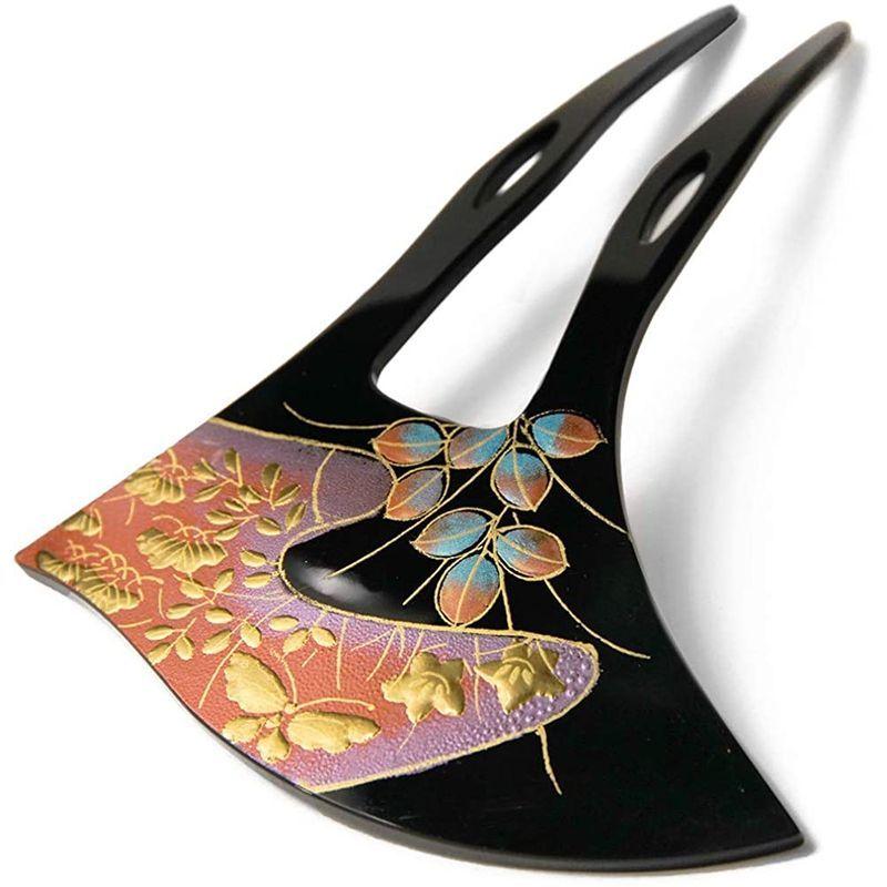 高級ブランド dear-japan かんざし 秋草 蝶 蒔絵風 黒 金 ピンク 紫 水色 バチ型 - www.hirsch-lossburg.de 高級ブランド dear-japan かんざし 秋草 蝶 蒔絵風 黒 金 ピンク 紫 水色 バチ型 - www.hirsch-lossburg.de