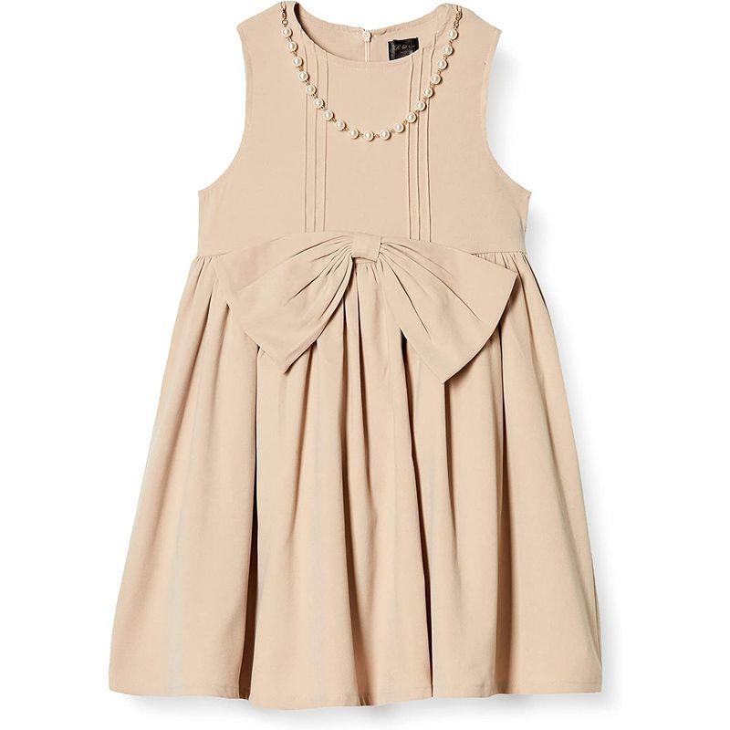 ローラ フォーマルドレス アマンダ アマンダ ワンピース 2color 子ども服 ガールズ フォーマル ドレス スーツ ベージュ ええもんや 140cm 売上実績no 1高評価