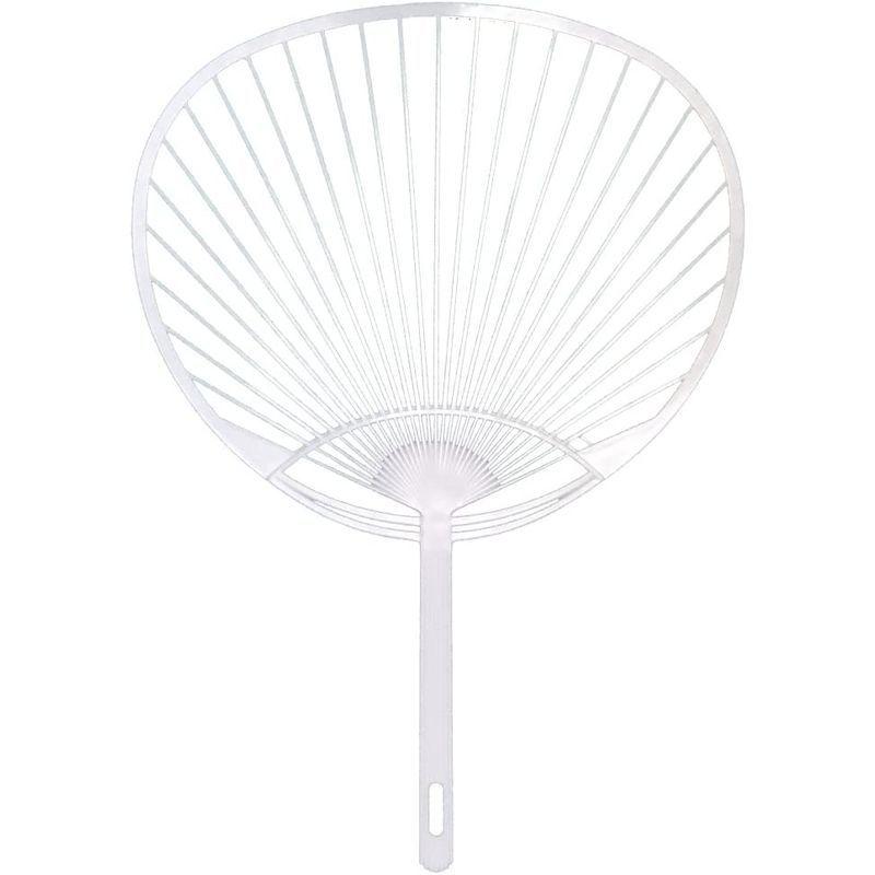 企業組合辻芳商店 うちわ骨レギュラーサイズ白 100本 白 34 24 0 4cm Holisticvet Be