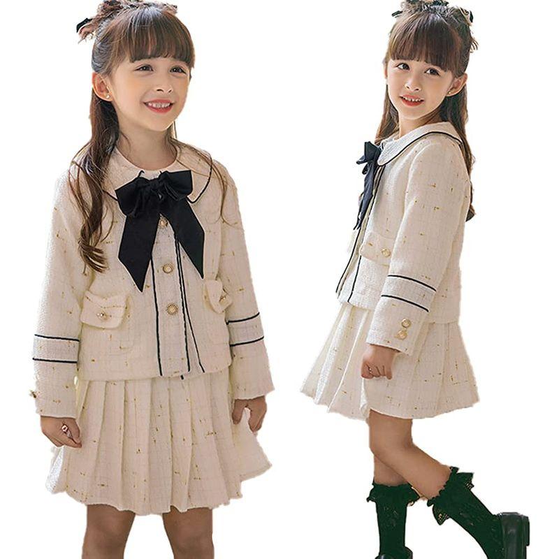 Iozo 2点セッ スーツ 入学式 女の子 スーツ 卒業式 フォーマル 子供スーツ女の子 ワンピース スーツ 入学式 女の子 スーツ 卒園式 ドレス 激安特価