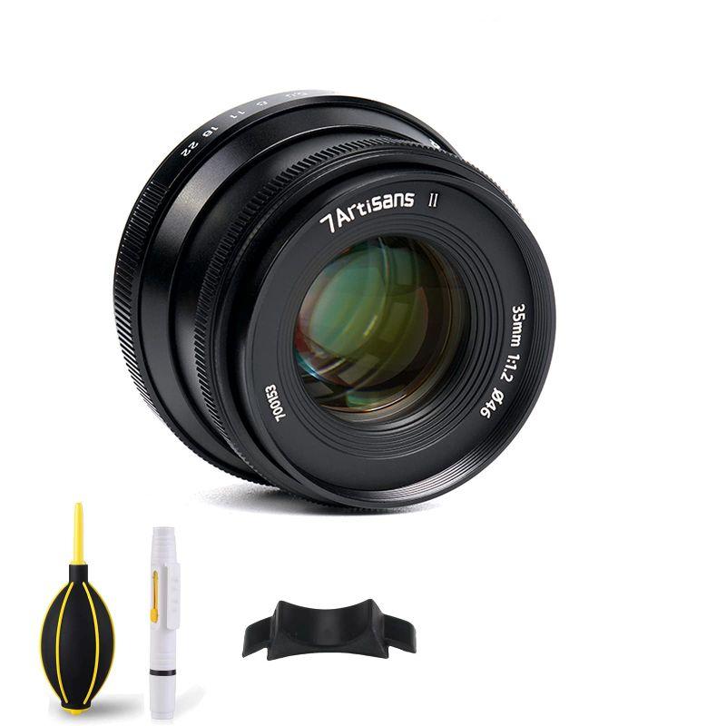 7artisans 35mm f1.2 ii M4/3マウント 交換レンズ 手動フォーカス APS