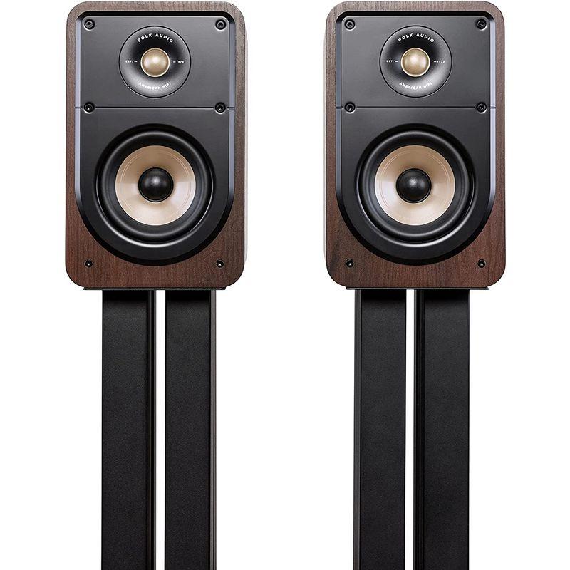 ええもんやポークオーディオ POLK AUDIO SIGNATURE ELITE ES15 コンパクトブックシェルフスピーカー ブラウン ES15BR ホームシアター アイシン高丘 セットユニット CSRF428L CSR-F428L
