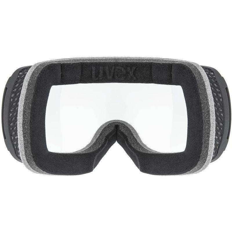 ウベックス スキースノーボードゴーグル ユニセックス 偏光調光 メガネ使用可 アジアンフィット downhill 2100 VPX ブラック