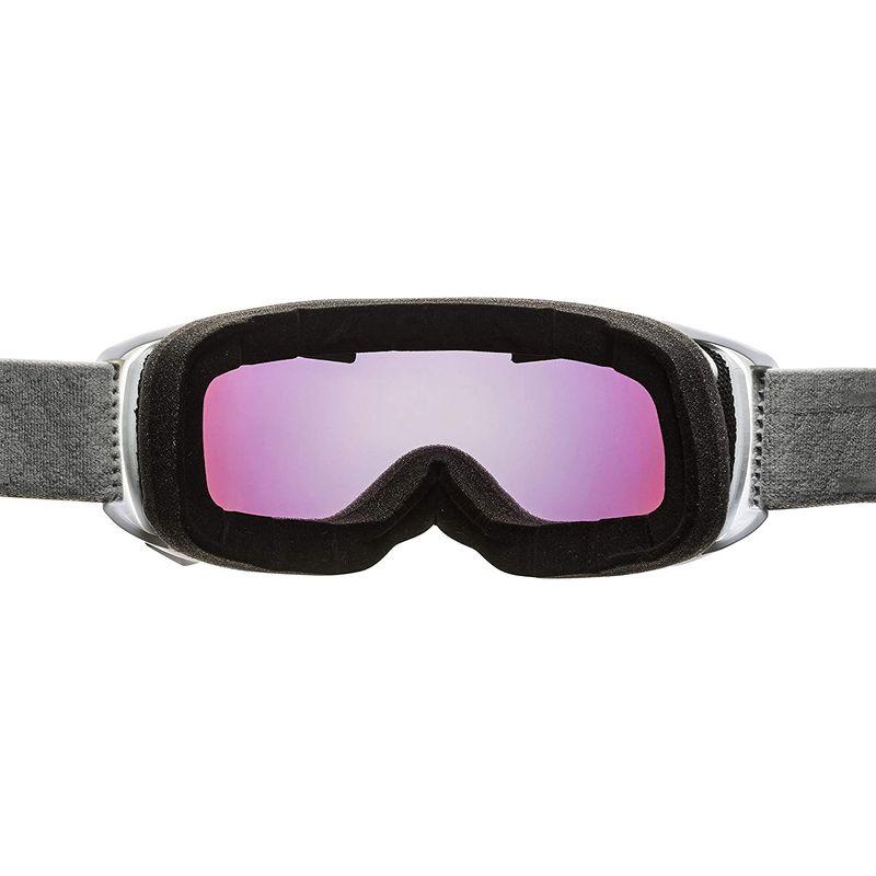 アルピナ スキースノーボードゴーグル ユニセックス コンパクトタイプ 偏光調光ミラーレンズ メガネ使用可 ESTETICA QV