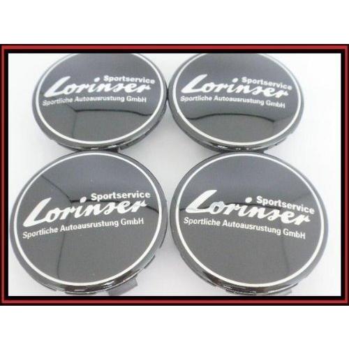 ｛ベンツ専門店｝ロリンザー 75mm Lorinser センターキャップ 4枚1セット ハブキャップ ロリンザ ロリンザー ハブキャップ ベンツ