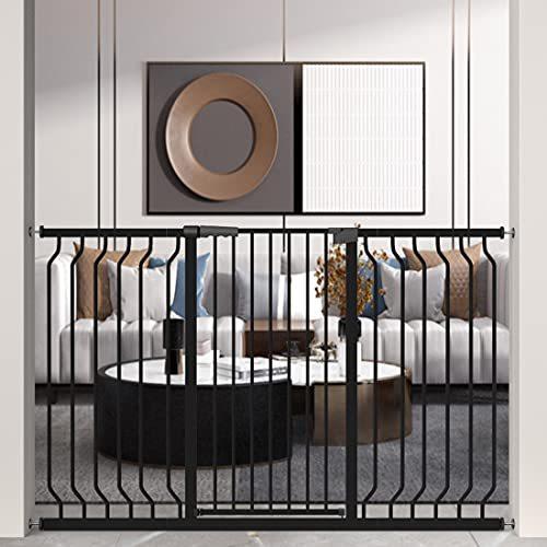 割引販促 Aikssoo ベビーゲート ペットゲート 突っ張り式 ハイタイプ 高さ103cm オートクローズ機能 猫 犬脱出防止フェンス 日本初売 Ssl Daikyogo Or Jp