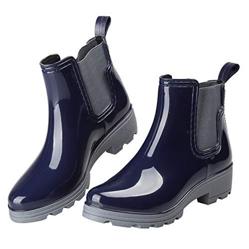 OFF半額 EYUSHIJIA レディース US サイズ: 7 EYUSHIJIA Women´s Short Rain Boots Wate 並行輸入品