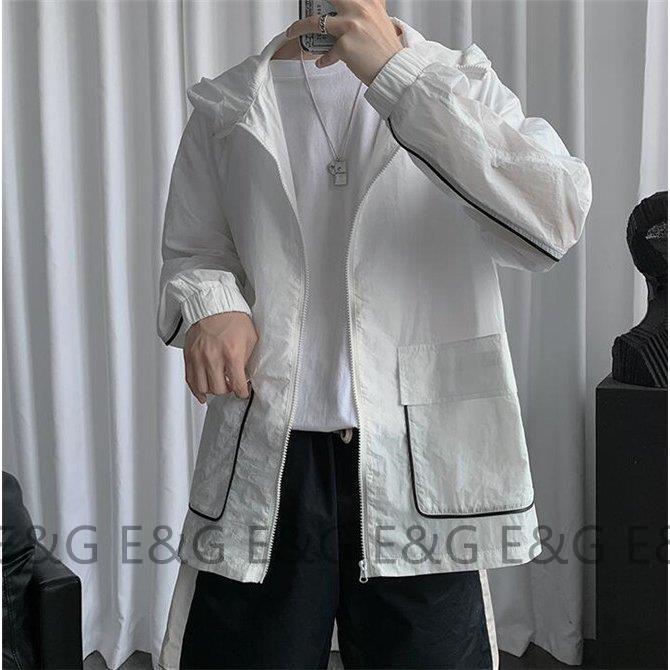 サマーパーカー メンズ 薄手 サマージャケット Uvカット アウター ラッシュガード マウンテンパーカー 日避け 接触冷感 吸汗速乾 卒業式