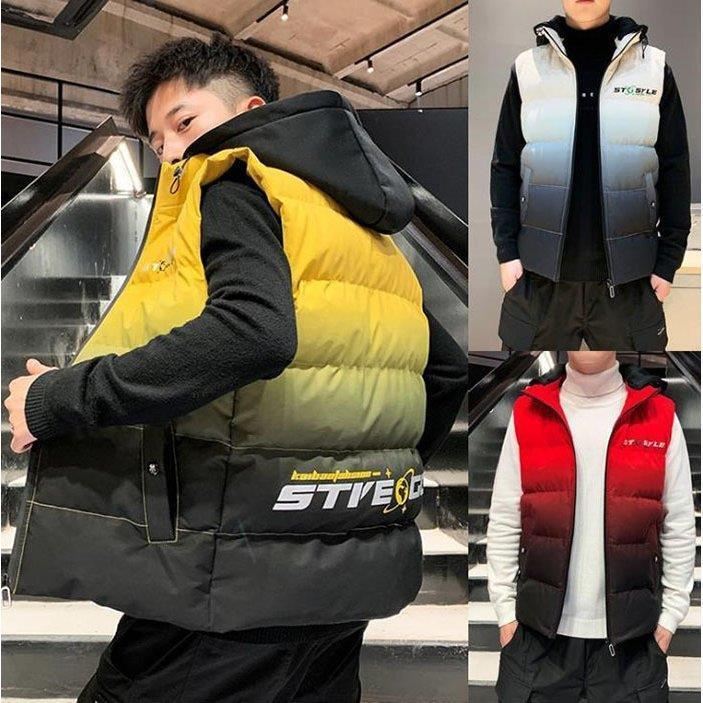 欲しいの メンズ 中綿ダウンベス アウター 無地 ジャケット おしゃれ トップス カジュアル 秋冬 大きいサイズ アウター 中綿ダウンベスト メンズ ダウンベスト フード付き トップス ジャケット Gvcomrec Com