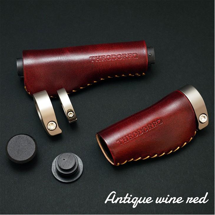 自転車 グリップ イタリア本革