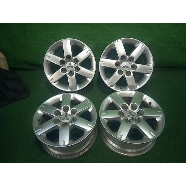 パジェロ LA-V73W V75W 純正 アルミ ホイール 4本 セット 4250A377 17 