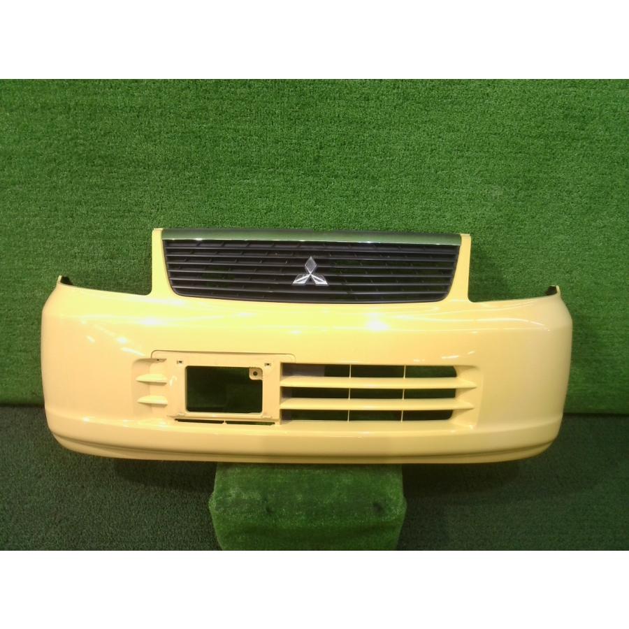 eKワゴン DBA-H81W H91 フロントバンパー ASSY M 3G83 Y59 黄色