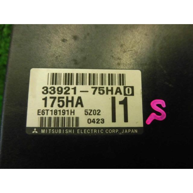 ラパン CBA-HE21S HF21S エンジンコンピューター ECU K6A Z2S 33921