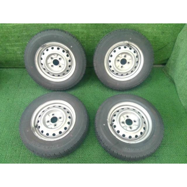 AD CBE-VY11 純正 スチール ホイール タイヤ 4本 セット 40300-60R70 