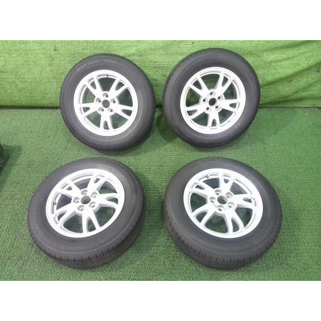 プリウス DAA-ZVW30 35 純正 アルミ ホイール 4本 セット タイヤ 付 