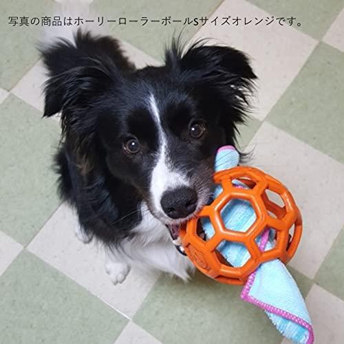 JW Pet Company 犬用おもちゃ ホーリーローラーボール オレンジ 犬 ミニ｜earth-c｜18
