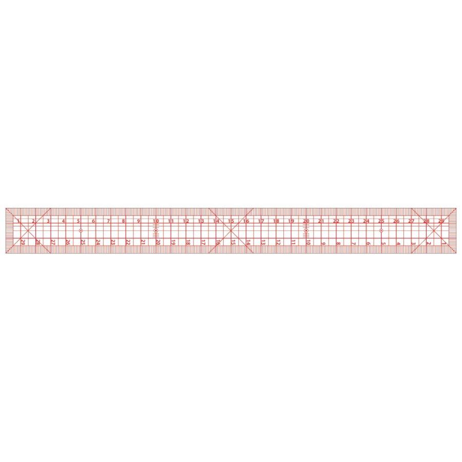 ウチダ 洋裁方眼定規 30cm 014-0128 wyw801m UCHIDA ウチダ マービー 洋裁方眼定規 30cm型 014-0128 : Office WOW