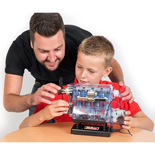 Perisphere 直列4気筒エンジン電動組立キット Amazon | Perisphere And Trylon Games 直列4気筒エンジン 電動