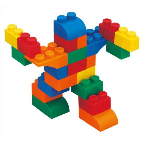 ローヤル コロコロできるおおきなブロックL ( ブロック遊び / コロコロ遊び ) 知育玩具 大きなパーツ ボールコースター おもちゃ ブロック 組み｜earth-c｜12