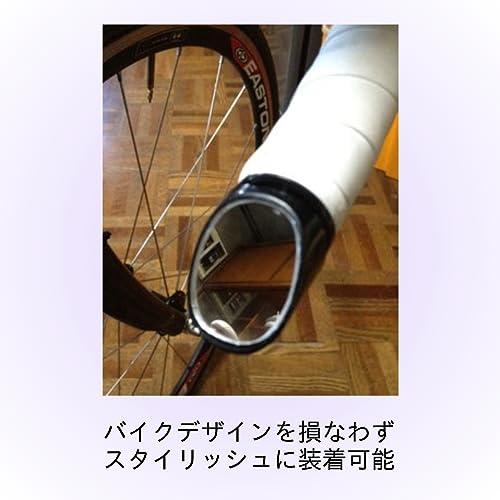 富士彫刻 視野調整自在 バーエンドミラー FBM-0010 風圧抵抗ゼロ