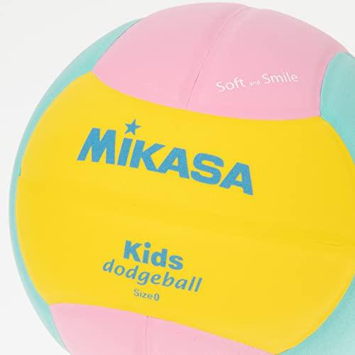 ミカサ(MIKASA) スマイルドッジボール 0号(幼児~小学生向け) 150ｇ 黄/ピンク/緑 SD00-YP 推奨内圧0.10~0.15(kgf/｜earth-c｜02