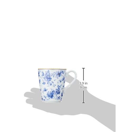 NARUMI(ナルミ) マグカップ ブルーフラワー 300cc 花柄 おしゃれ かわいい 藍色 プレゼント 電子レンジ温め対応 日本製 ギフトボックス｜earth-c｜07