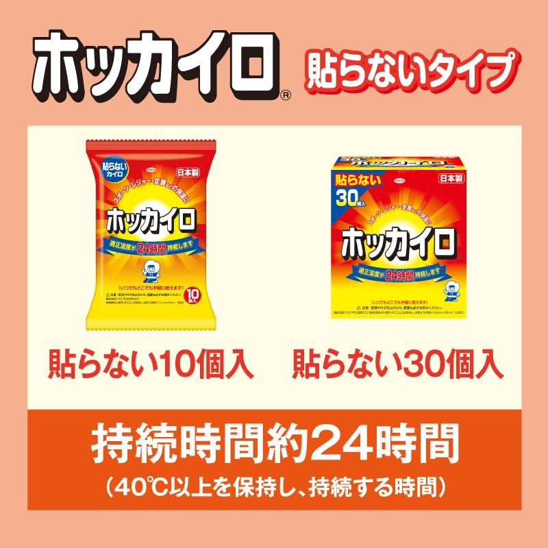 ホッカイロ 貼らない レギュラー 30個入 : Earth Community - 通販