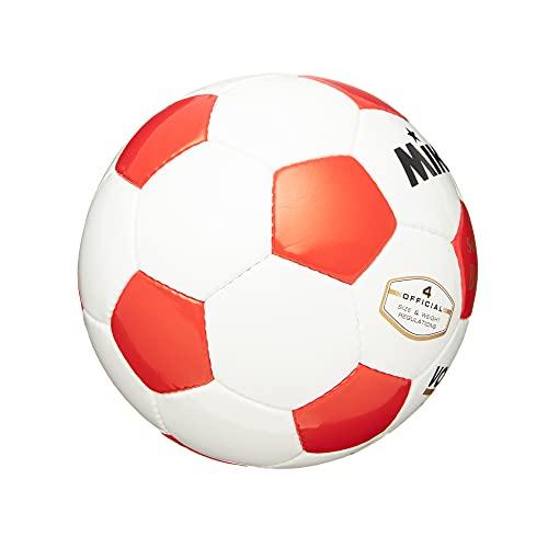 ミカサ(MIKASA) サッカーボール 4号 日本サッカー協会 検定球 (小学生用) ホワイト/レッド SVC402SBC-WR 推奨内圧0.8(kg｜earth-c｜04