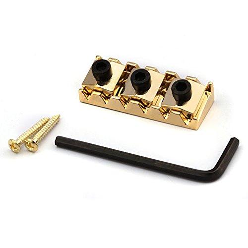 Yibuy 42mm ゴールド ギターロックナット ダブルロックシステムブリッジ用 sB019EU51PK20240121Earth