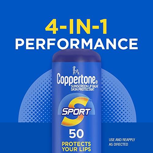 Coppertone スポーツ日焼け止めリップ広域スペクトルSPF 50.13液量オンス｜earth-c｜03