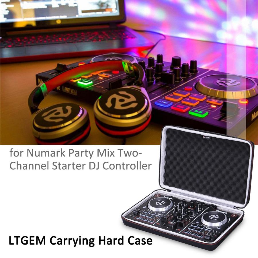 LTGEM EVAストレージケース Numark Party Mix IIまたはNumark Mix用