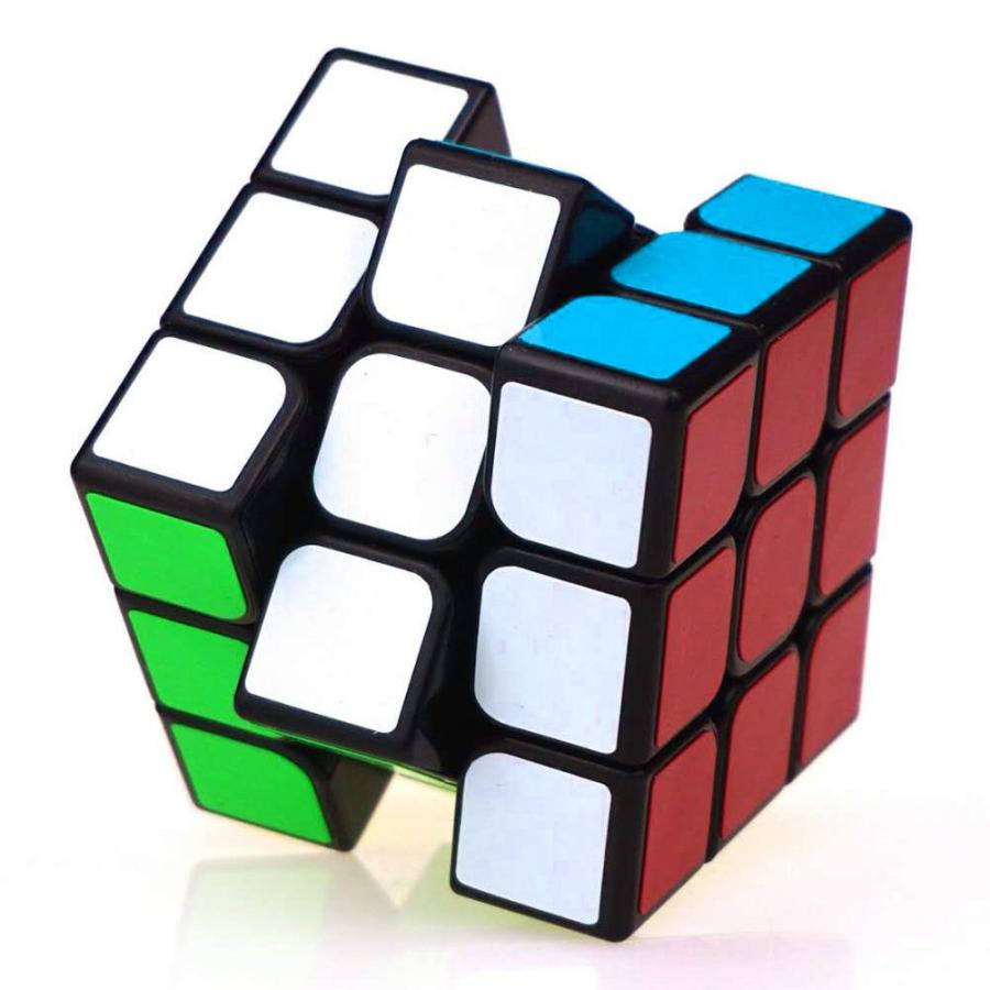 Mixeaco マジックキューブ 立体パズル 3x3x3 世界基準配色 回転スムーズ 安定感 ストレス解消 パーティーゲーム｜earth-c｜03