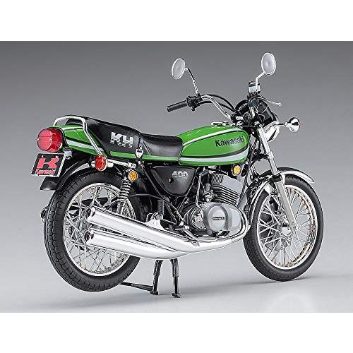 ハセガワ 1/12 バイクシリーズ カワサキ KH400-A7 プラモデル BK6｜earth-c｜04