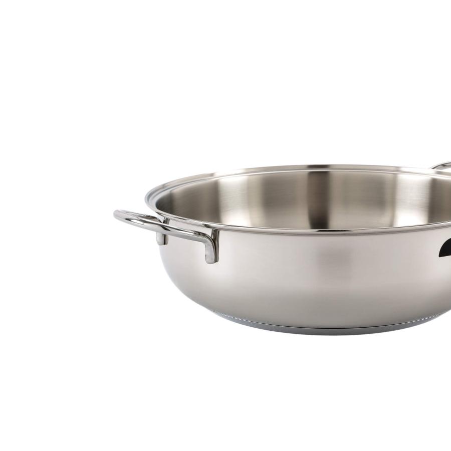 Barazzoni両手鍋ステンレス∅26×H13.6cmキャセロール 2個セット Barazzoni両手鍋ステンレス∅26×H13.6cmキャセロール 2個セット