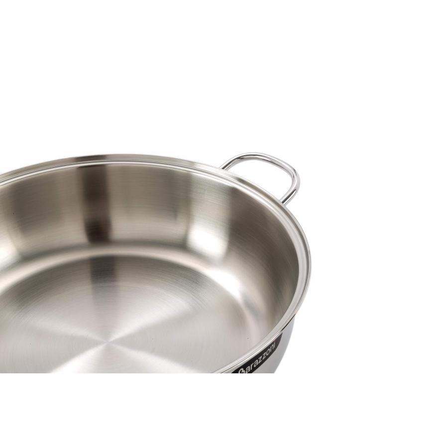 Barazzoni両手鍋ステンレス∅26×H13.6cmキャセロールTUMMY Barazzoni両手鍋ステンレス∅26×H13.6cmキャセロールTUMMY