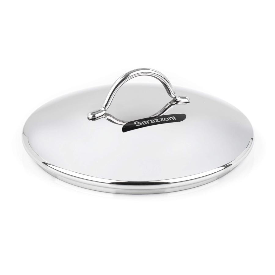 Barazzoni(バラゾーニ) 両手鍋 ステンレス ?22×H7.5cm 蓋付 ロー