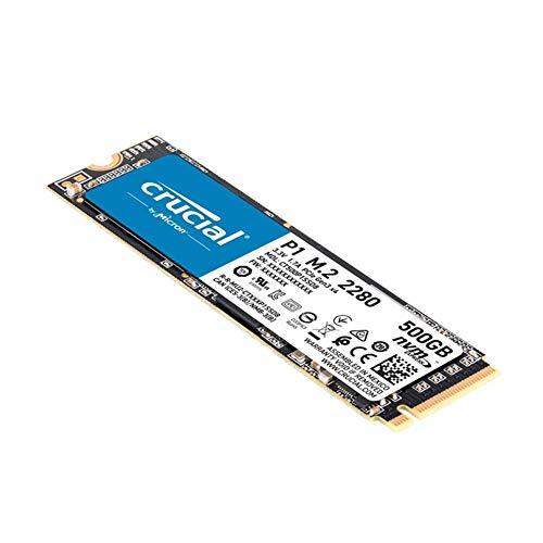 Crucial(クルーシャル) P1シリーズ 500GB 3D NAND NVMe PCIe M.2 SSD