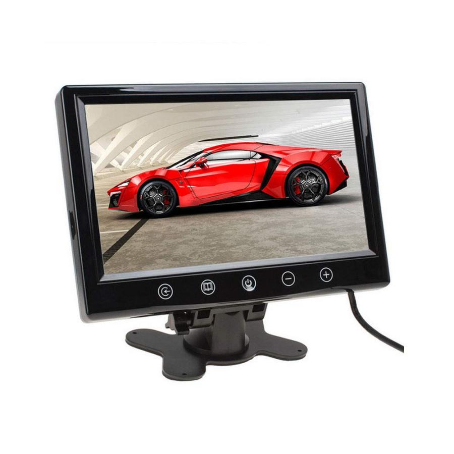 9インチ デジタル カラー TFT LCD（2ビデオ入力液晶付き）12-24V