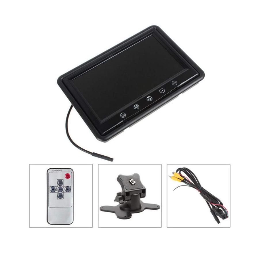 9インチ デジタル カラー TFT LCD（2ビデオ入力液晶付き）12-24V