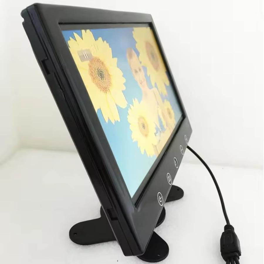 9インチ デジタル カラー TFT LCD（2ビデオ入力液晶付き）12-24V