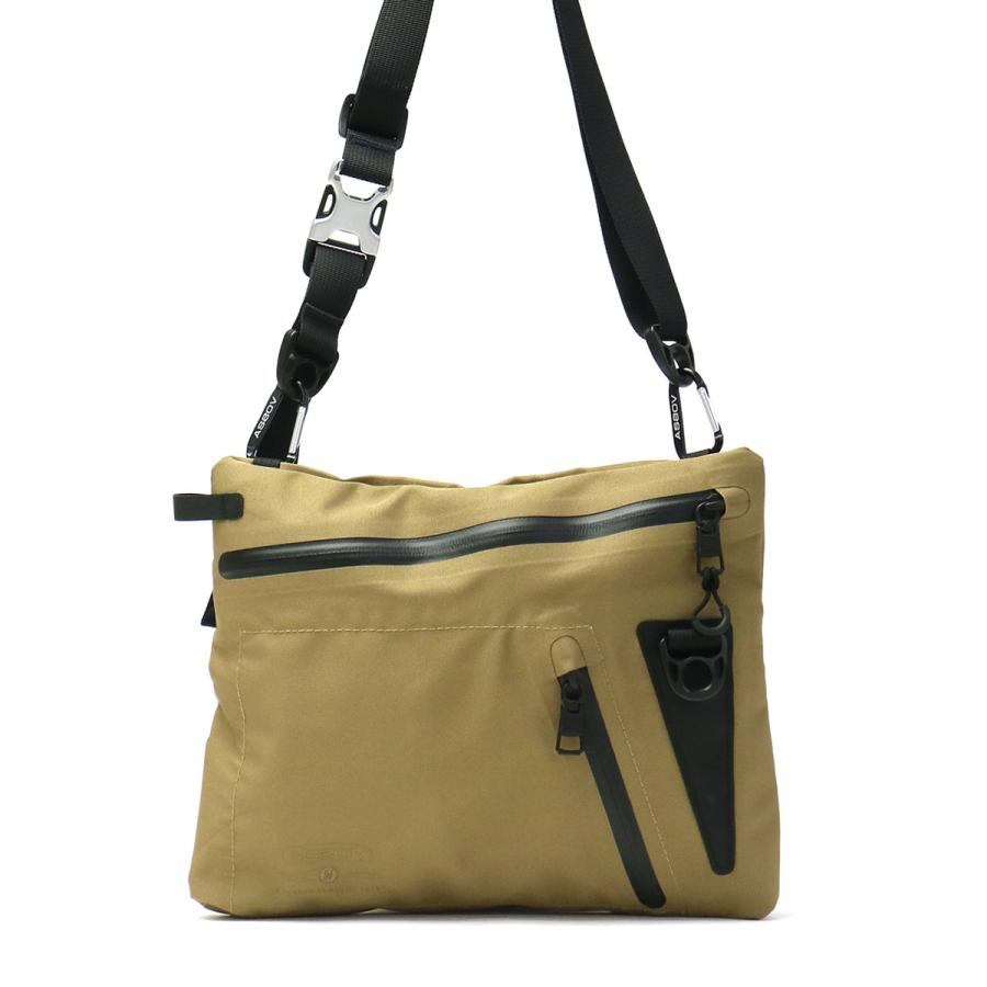 専用品です アッソブ] 防水 サコッシュ 141603 WATER PROOF CORDURA 305D カーキ