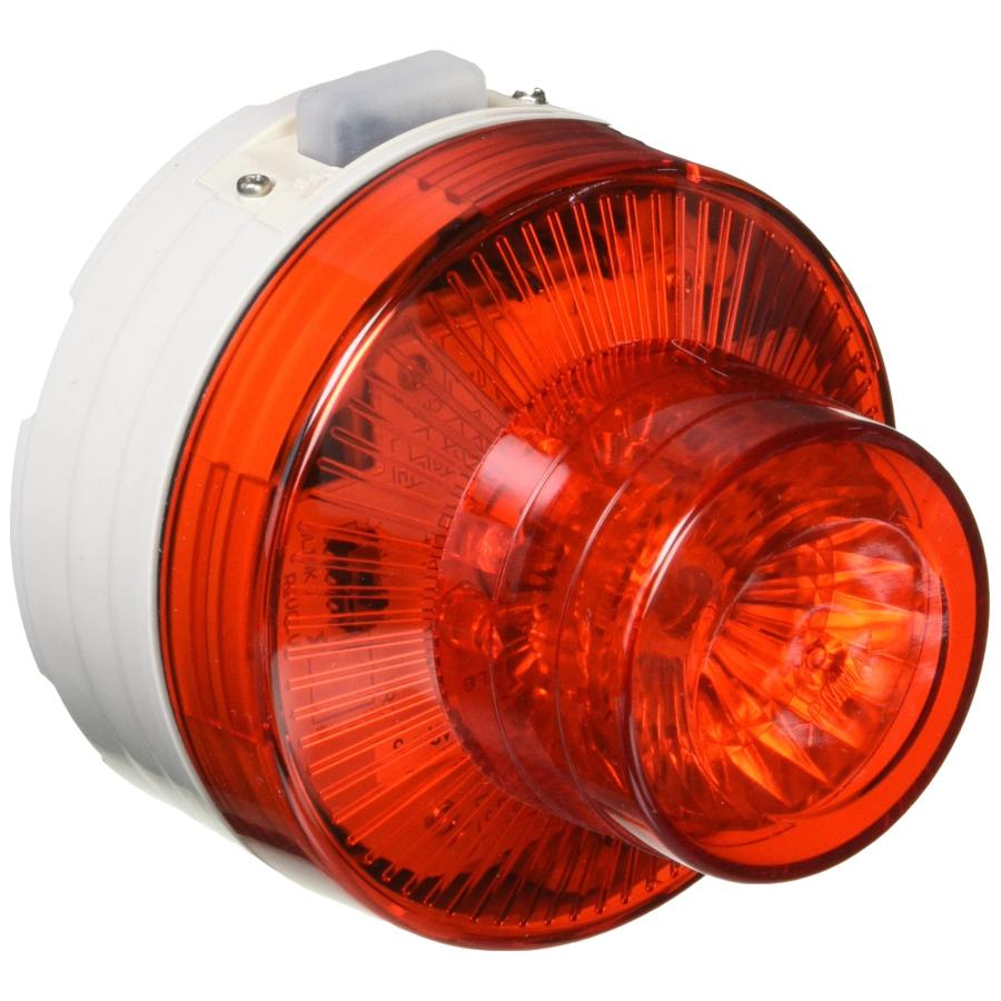 日惠製作所　回転灯　VL07B-003AR　赤　乾電池式　2個セット 電池式小型LED回転灯 VL07B－003A 手動式・照度