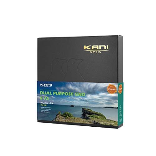 KANI 75mm幅 NDフィルター 減光フィルター 角型フィルター Premium LR MC Dual Purpose GND0.75 (100｜earth-c｜02