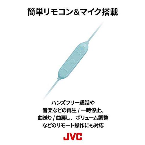 JVCケンウッド JVC HA-FX28W-Z Bluetooth対応ワイヤレスイヤホン 防滴仕様ミント｜earth-c｜06